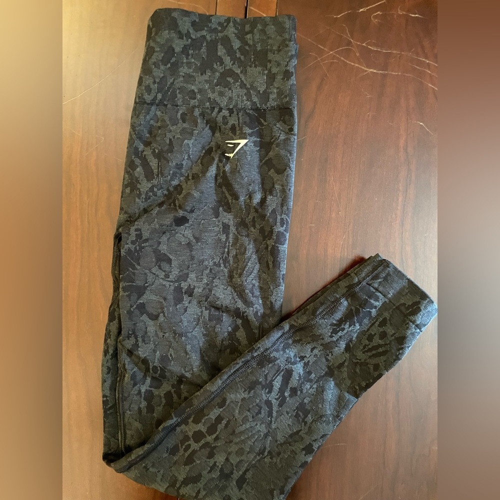 Gymshark Adapt Seamless Floral Camo Black Medium
